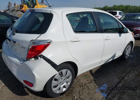 2013 Toyota Yaris L from USA, damaged, VIN JTDKTUD39DD561405